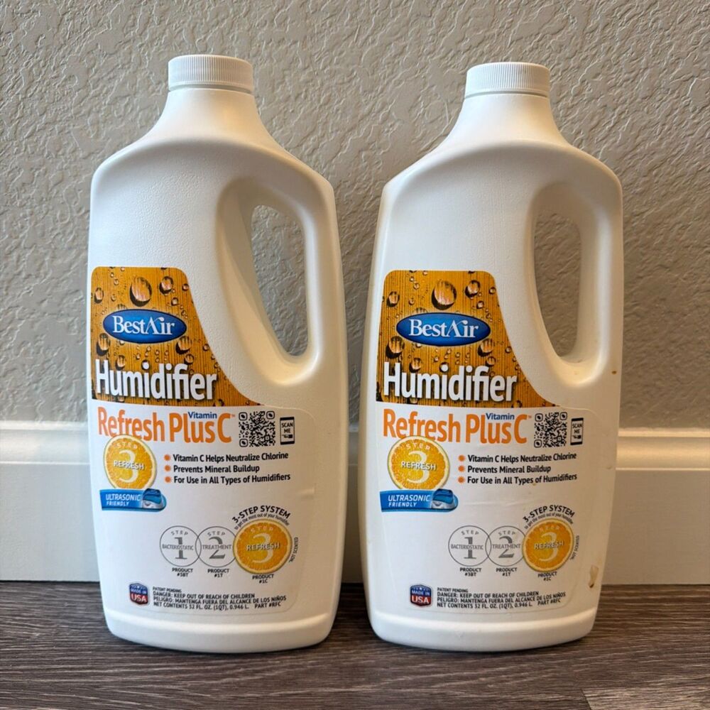 BestAir Refresh + Vitamin C Humidifier Water Treatment